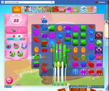 Candy Crush-Level 1658