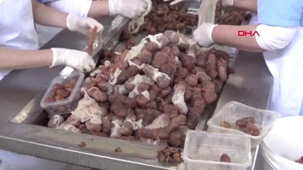 Bursa 'Bayramda Kestane Şekeri İkram Edin'