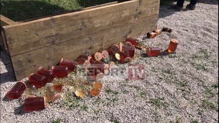 Tepelenë, AKU sekuestron 80 kg mjaltë fals, shoqërohen 2 tregtarë pasi kundërshtuan policinë