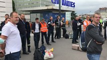 Manifestation d’ambulancier à Nantes