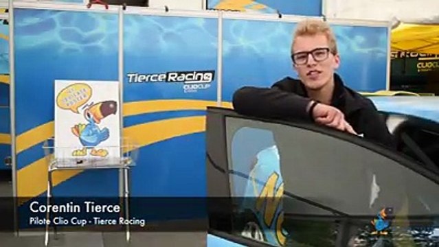 Nous avons rencontré Corentin Tierce pilote sur la Clio Cup (1)