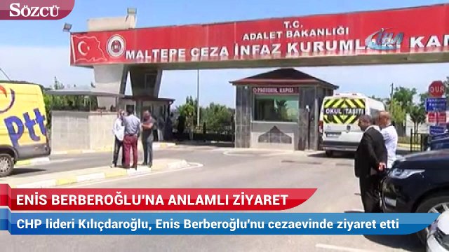 Enis Berberoğluna anlamlı ziyaret