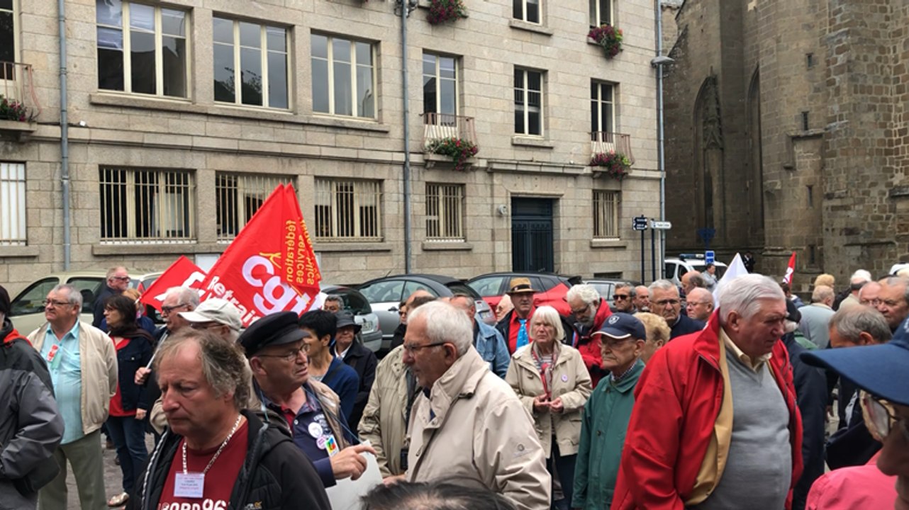 Manifestation des retraités