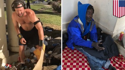 Oakland 'Jogger Joe' throws out homeless man's stuff
