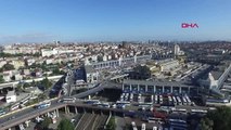 İstanbul Bayrampaşa Otogarın Havadan Görüntüleri Hd