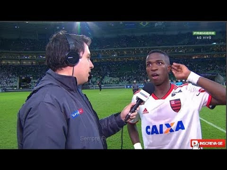 OLHA O QUE VINICIUS JUNIOR FALOU SOBRE A BRIGA, ÚLTIMO JOGO E SUA IDA PARA O REAL MADRID