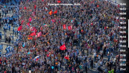Поиск ВК людей, которые приняли участие в шествии «Бессмертного полка» в Москве
