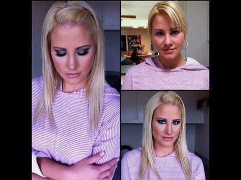 Avec et sans maquillage, ces demoiselles dévoilent tout