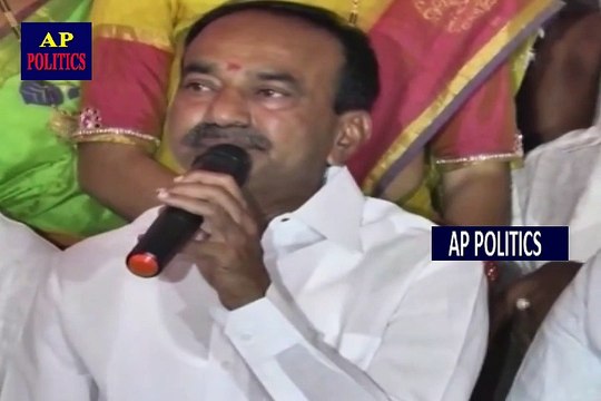 Minister Etela Rajender Speech at TRS Plenary Meet _ TRS Plenary _ Kompally-AP Politics