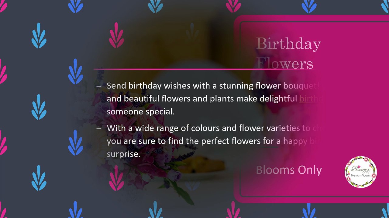 Birthday Flowers