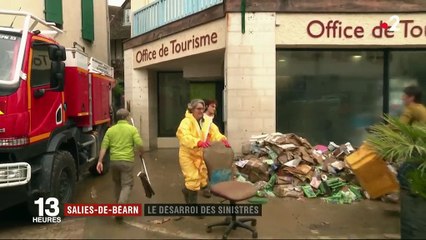 Intempéries : les habitants de Salies-de-Béarn sont sous le choc