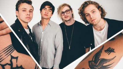 5 Seconds of Summer Show Off Their Pop Star Tattoos