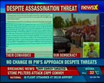 PM meets and greets public in Chhattisgarh; no change in PM's approach despite threats