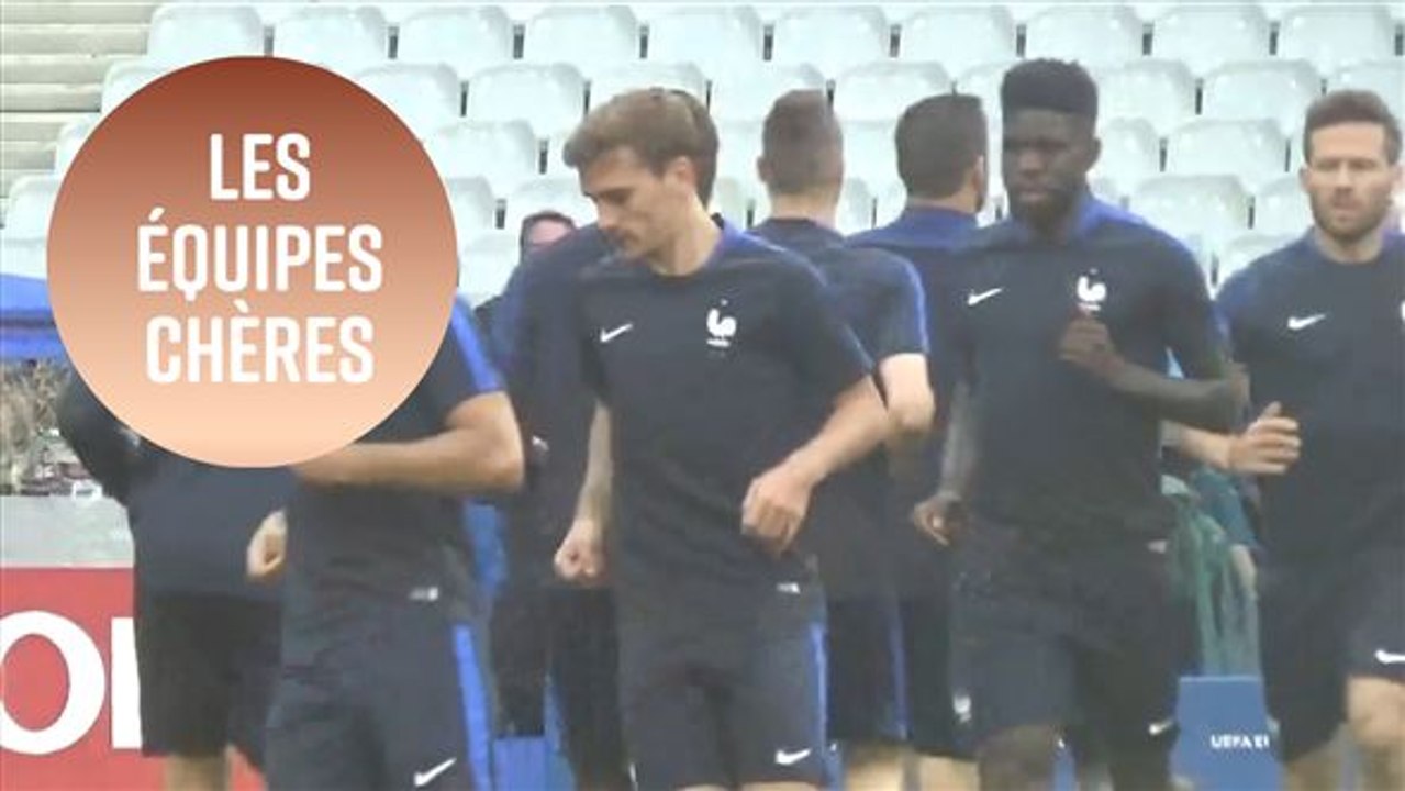 Les 6 équipes nationales les plus chères du Mondial