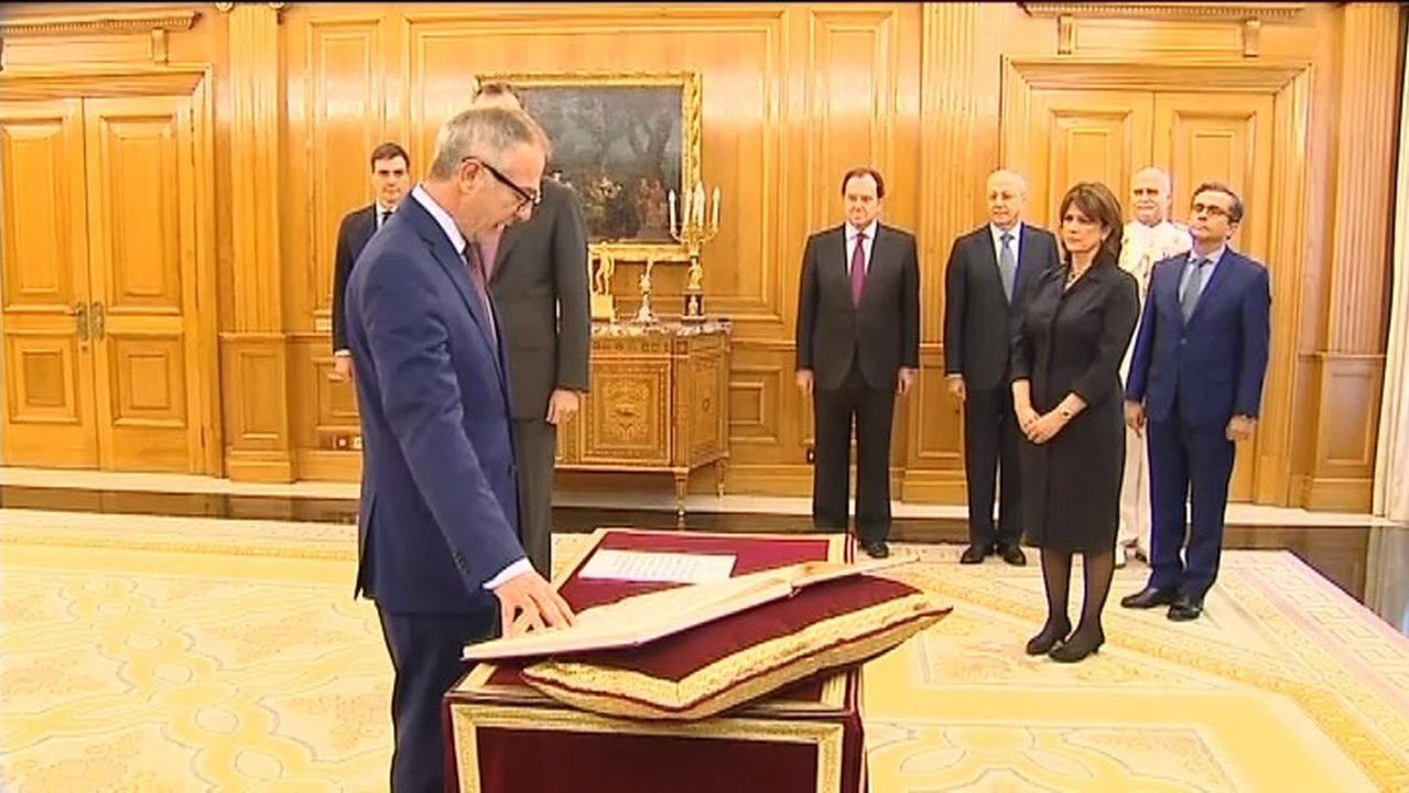 José Guirao promete su cargo en Zarzuela como nuevo ministro de Cultura y Deporte