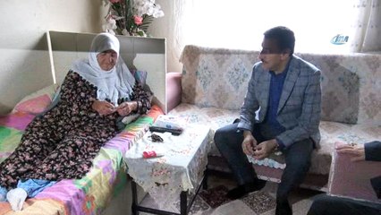 Bakan Tüfenkci’den Sultan Teyze'ye çat kapı ziyaret