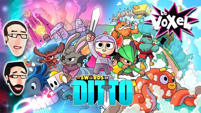 Un Zelda 2d à la sauce rogue et coop très addictif: THE SWORDS OF DITTO