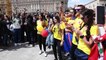Coupe du Monde: les supporters envahissent la Place Rouge de Moscou