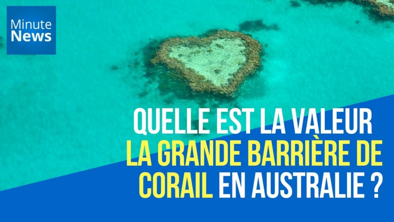 Quelle est la valeur économique et touristique de la grande barrière de corail australienne ?