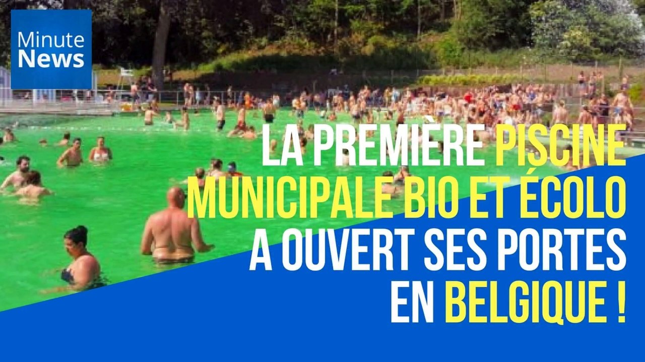 La première piscine bio et écolo a ouvert en Belgique