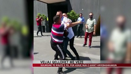 Veliaj qëllohet me vezë - News, Lajme - Vizion Plus