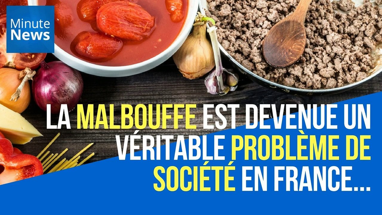 La malbouffe est devenue un véritable problème de société en France...