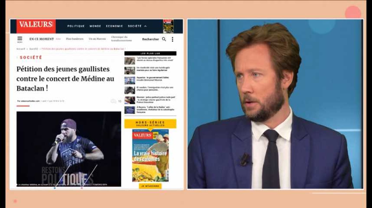 Vallaud : "Médine aurait sans doute pu faire un concert ailleurs qu'au Bataclan"