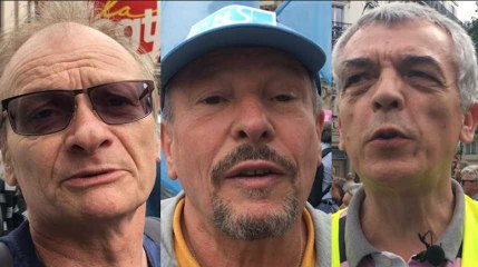 Manif des retraités : "Je ne peux même plus me payer une place de cinéma par mois"