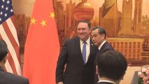 Pompeo y Wang acuerdan no relajar las sanciones a Pyongyang sin desarme previo
