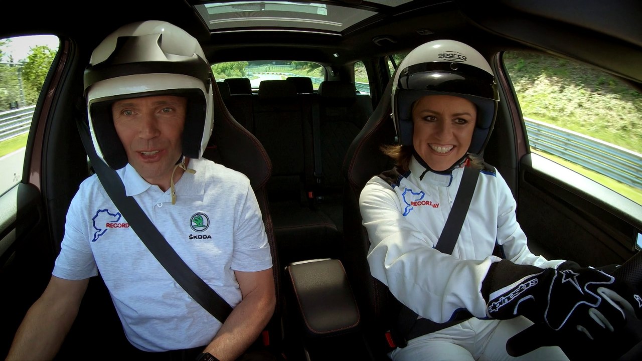 SKODA KODIAQ RS 2018 - Record at Nurburgring (on board camera)