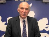 Vince Cable at Mumsnet Towers