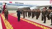 North Korean state TV airs Kim's return from Singapore summit