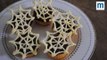 Creepy spiderweb cake decorations | Halloween party food