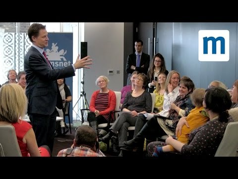 Nick Clegg on representing women and minorities within the Lib Dems