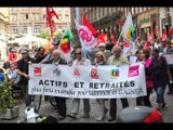 MANIFESTATION DES RETRAITES A STRASBOURG