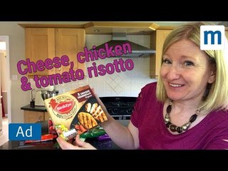 Cheese, chicken and tomato risotto | A Strong Coffee and Birds Eye