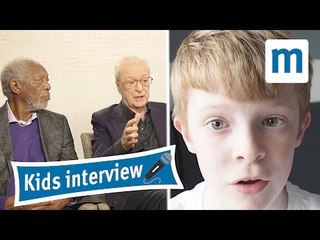 Morgan Freeman and Michael Caine answer kids questions