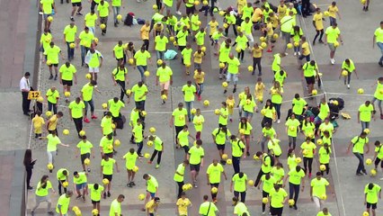 New Guinness World Record set in Krakow for juggling footballs
