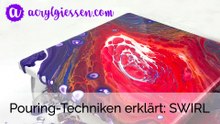 Pouring Techniken erklärt - Swirl Pour