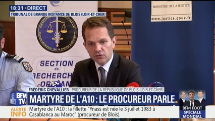 Martyre de l’A10: "L’évolution de la science a permis de faire évoluer positivement cette enquête" (procureur)