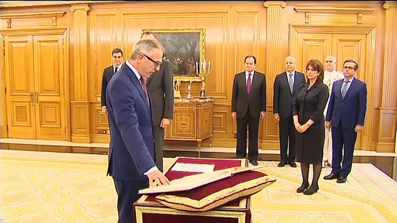 José Guirao promete su cargo en Zarzuela como nuevo ministro de Cultura y Deportes