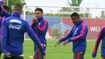 المنتخب الكولومبي يبدأ أول تدريباته في روسيا استعدادا لمبارياته في نهائيات كأس العالم ٢٠١٨