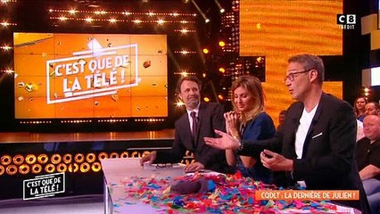 Télécharger la video: Julien Courbet éclate en sanglots en faisant ses adieux à 19h aux équipes de C8: 