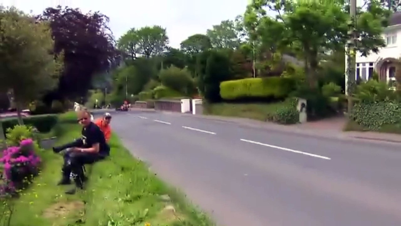 Side car TT MAN ACDC "thunderStruck"