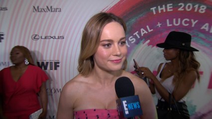 Brie Larson Says "Captain Marvel" Role Is an "Amazing Challenge"