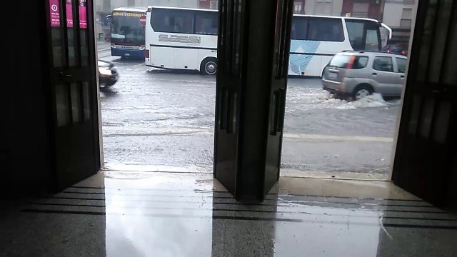 Andria: allagamenti nei pressi della stazione