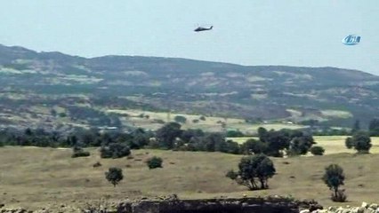 Patlayıcıların imha anı böyle görüntülendi...Lice’de biri sözde bölge sorumlusu 2 terörist öldürüldü