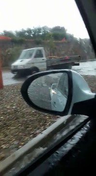 Maltempo ad Andria, allagamenti in via Bisceglie