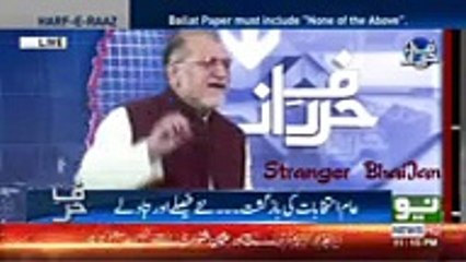 Orya Maqbool Jan Responds To Rauf Klasra & Arshad Sharif