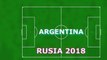 Los 23 de Argentina para el Mundial de fútbol Rusia 2018